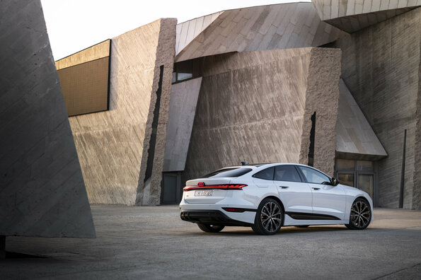 Audi A6 e-tron – Heckansicht