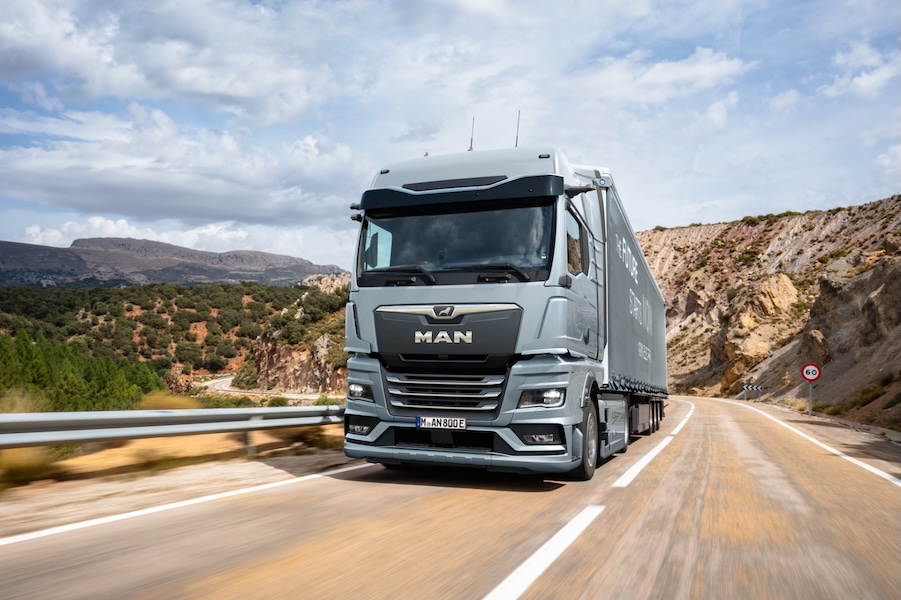 MAN eTGX – Frontansicht