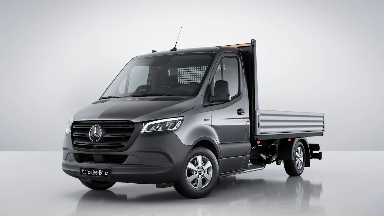 Mercedes-Benz eSprinter Fahrgestell – Seitenansicht